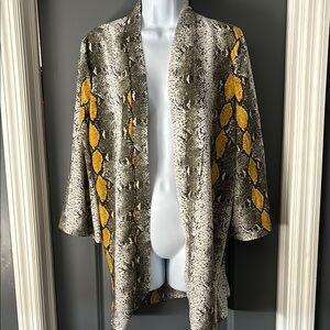 Snake Print kimono